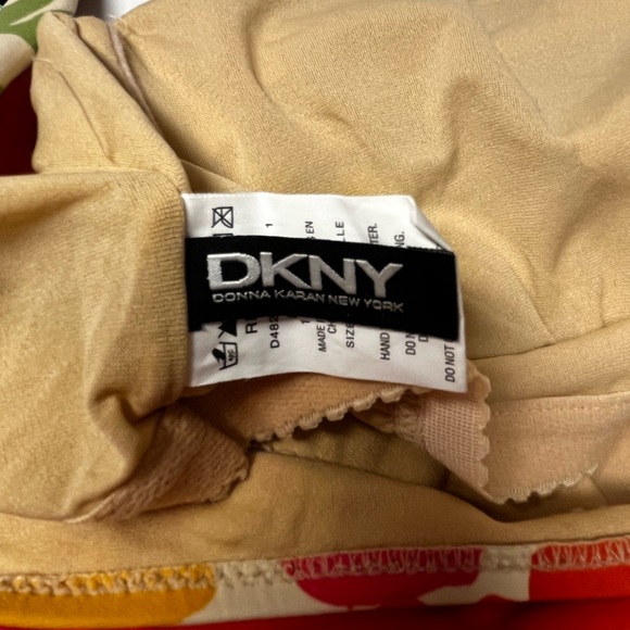 DKNY Colorful Floral One Piece Swimsuit - Picture 4 of 5